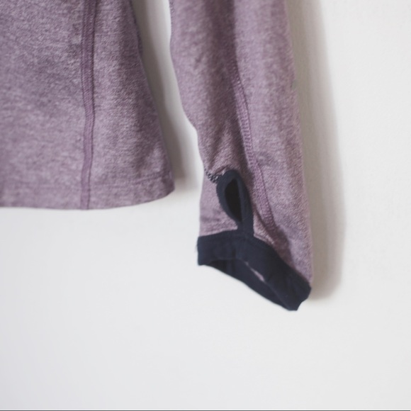 Nike Running Dri Fit Purple Half Zip - Picture 5 of 8